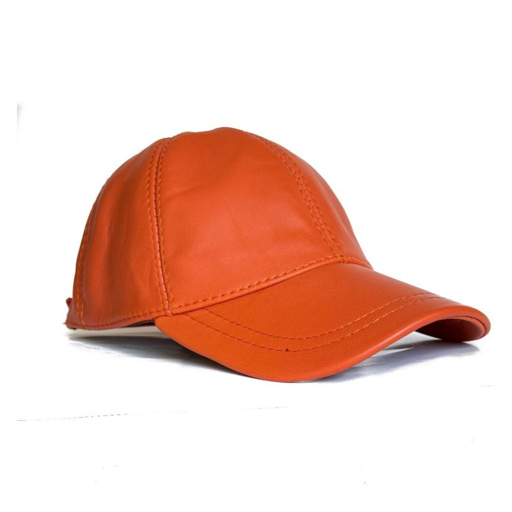 Leather Cap for Men and Woman